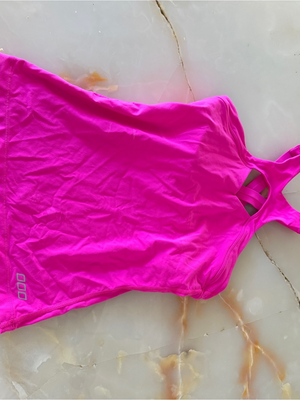 Lorna Jane Hot Pink Racerback Tank Top